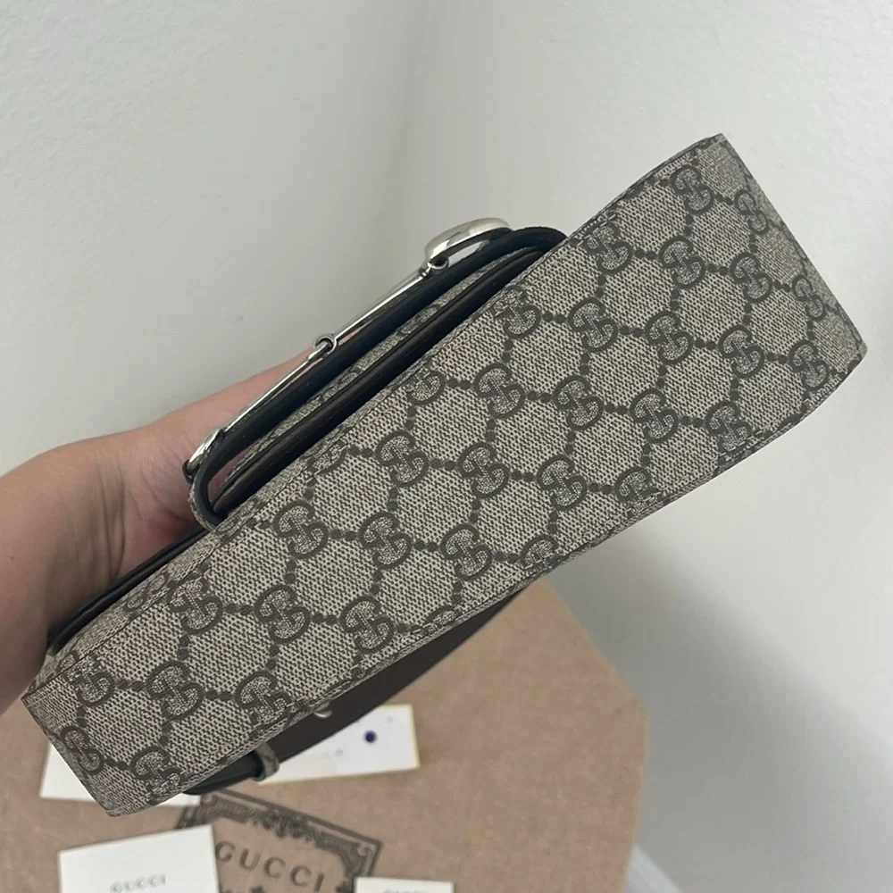 $4,500 New Authentic GUCCI Horsebit Shoulder Bag 1955 Purse LIMITED EDITION